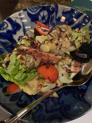 Caesar wedge style salad   at Cultivate Cafe in Central Singapore