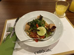 Pad thai 😋  at Cultivate Cafe in Central Singapore