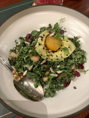 Kale & Avocado salad   at Cultivate Cafe in Central Singapore