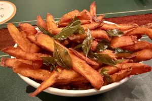 Sweet potato fries   at Cultivate Cafe in Central Singapore