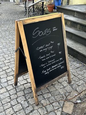 Menu  at Råvarene - Café & Bio Bistro in Bergen