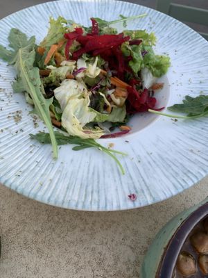 Green salad   at Oromedon in Kos