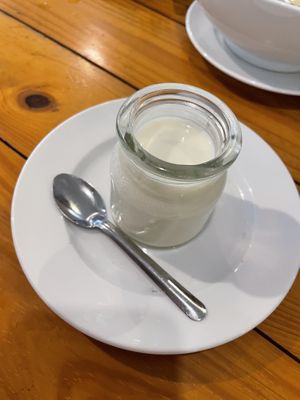 Sweet yoghurt   at Tinh Quan in Hue