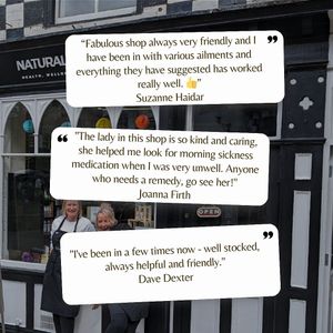 From our home to yours, we appreciate all of the love everyone has given us! Seeing these reviews really does make our day and we’re so happy we’ve been able to help.  at Natural Choice in Knaresborough
