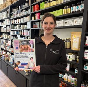 🔥 Struggling with hot flushes, brain fog, or mood swings? 😡 
Menopause can be tough. Join us for Pause & Power: Menopause Wellness Event! at Natural Choice in Knaresborough