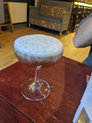 Coconut cocktail at Késarum in Southampton
