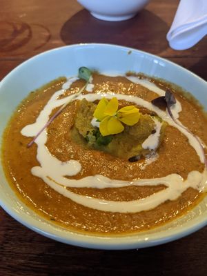 Bharwa Shimla Mirch at Késarum in Southampton