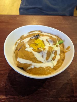 Butter chick'n at Késarum in Southampton