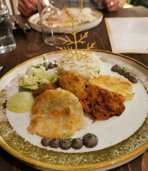 'lamb' chettinadu at Késarum in Southampton