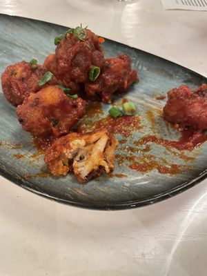 Gobhi Manchurian Cauliflower #Veganuary at Lehja in Richmond