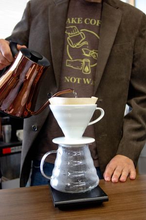  at Beatific Coffee Roasters in Lovell