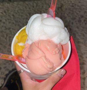   at Gelato Fresco Italiano in Kefalonia