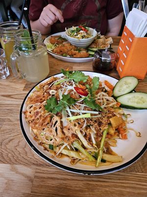 Banh Canh Xao - noodles at An Chay in Zurich