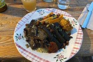 couscous at Mariposas in Marseille