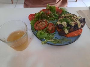 Aubergine at Mariposas in Marseille