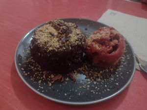 Dessert - scrumptious! at Mariposas in Marseille