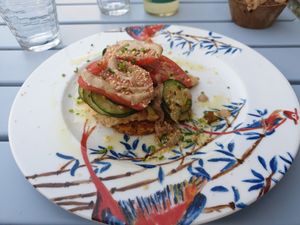 my meal at Mariposas in Marseille