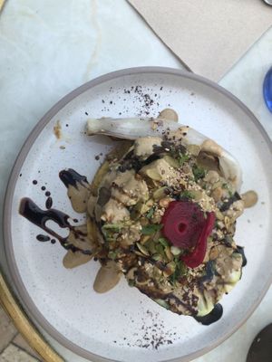 Potato galette  at Mariposas in Marseille