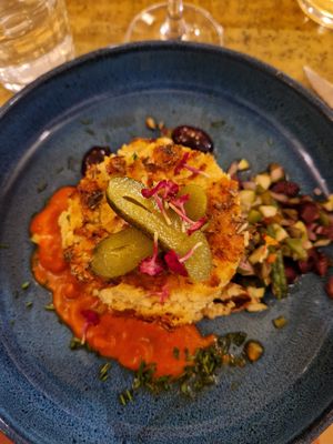 Farinata at Mariposas in Marseille