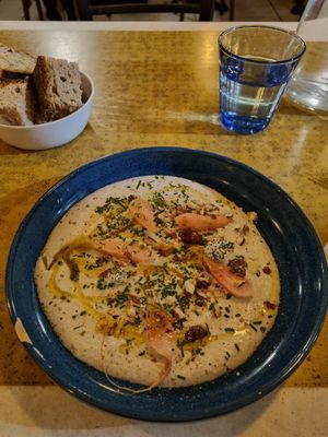 Ajo blanco at Mariposas in Marseille