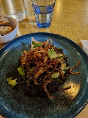 Riz noir at Mariposas in Marseille