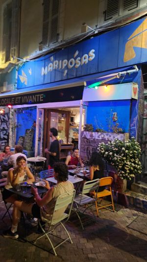 Devanture at Mariposas in Marseille