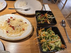 Couldn’t wait to dig in!  #Veganuary at Bamboo Inn in North West London