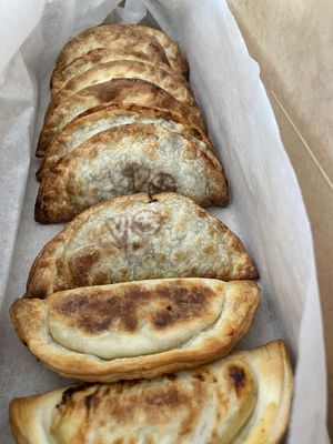 Vegetarian/Vegan empanadas   at The Real Empanada in San Clemente