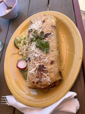 Chimichanga   at El Papagayo in Carmichael