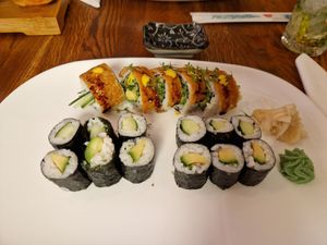 Vegan Sushi Mix at Konoha in Furth