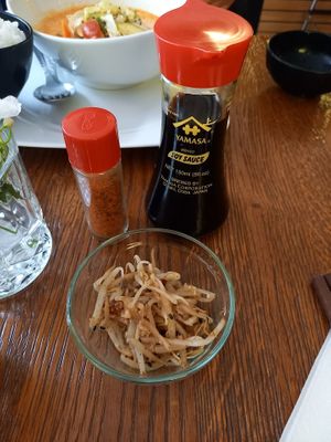 Sojasprossensalat at Konoha in Furth