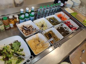 Buffet at La Pierre Vive in Chalon-sur-saone