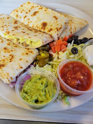 Breakfast Quesadilla at Mattie's Diner in Charlotte