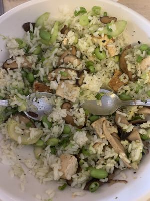 Mixed up furikake tofu bowl   at Kau Kau in Sacramento