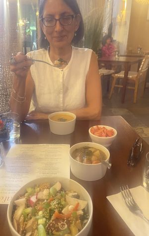   at Body Cafe in Santa Fe