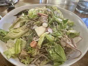 Soba noodle salad - $16   at Body Cafe in Santa Fe