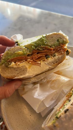   at Flo's Appetizing in Amsterdam