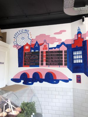   at Flo's Appetizing in Amsterdam