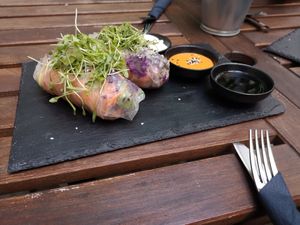 Kimchi Rollzz at Ma'Rinas - Veggiezz in Karlsruhe