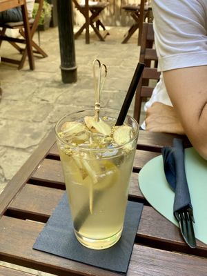 Ginger Camille lemonade  at Ma'Rinas - Veggiezz in Karlsruhe