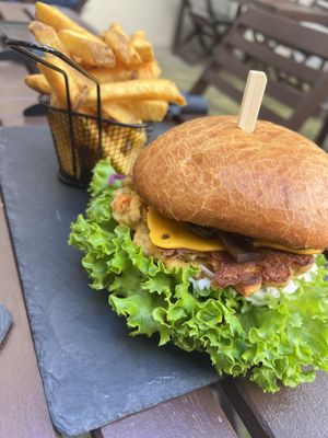 Farmers burgers  at Ma'Rinas - Veggiezz in Karlsruhe