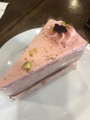 Rose cake  at Nadia Vege Cafe in Kuala Lumpur