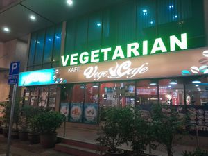 Front at Nadia Vege Cafe in Kuala Lumpur