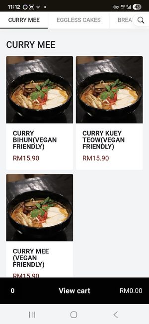  at Nadia Vege Cafe in Kuala Lumpur