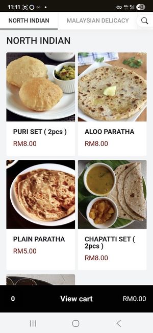  at Nadia Vege Cafe in Kuala Lumpur