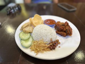 The fish item  at Nadia Vege Cafe in Kuala Lumpur
