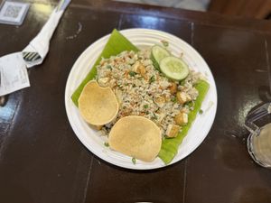 Fried ricee  at Nadia Vege Cafe in Kuala Lumpur