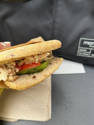 Jackfruit sandwich  🥪🌱  at Vital Foods in Copenhagen