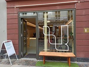 Small pop up place at Vital Foods in Copenhagen