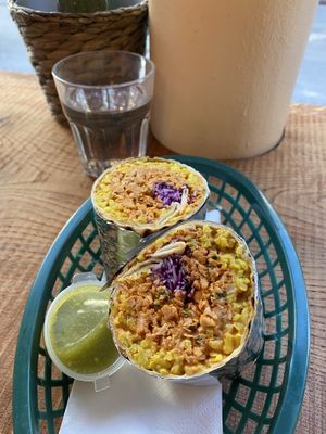 Jackfruit Chipotle Burrito   at Vital Foods in Copenhagen